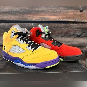 Air Jordan 5 Retro What The Solar Orange